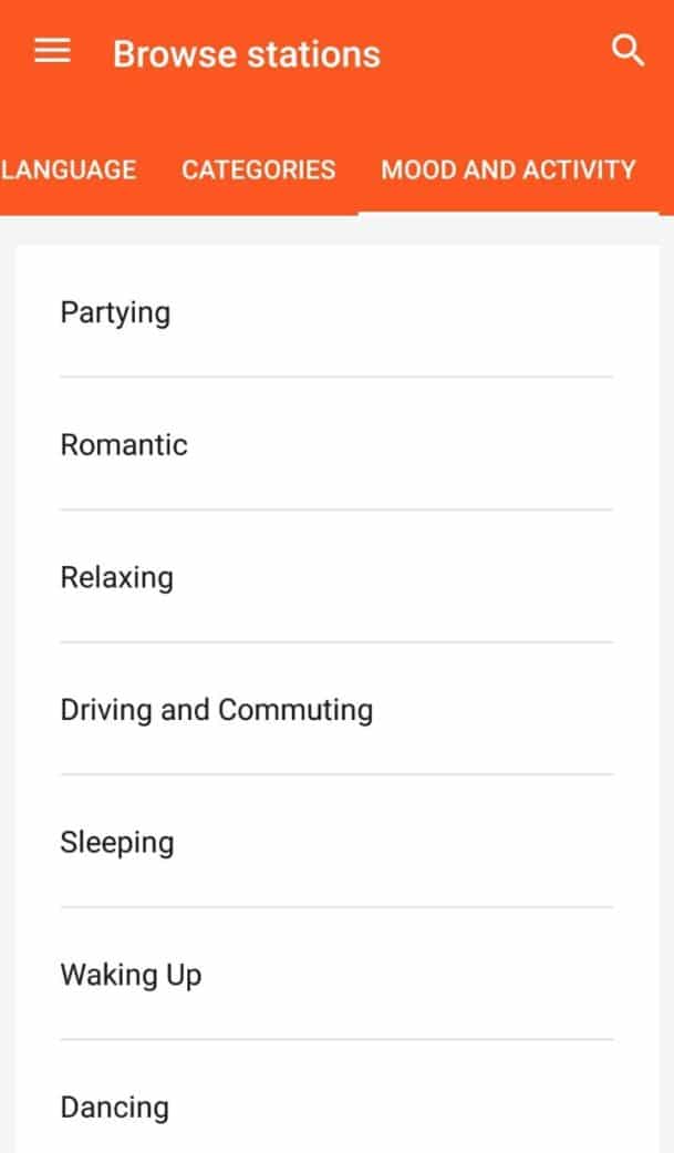 google play categories