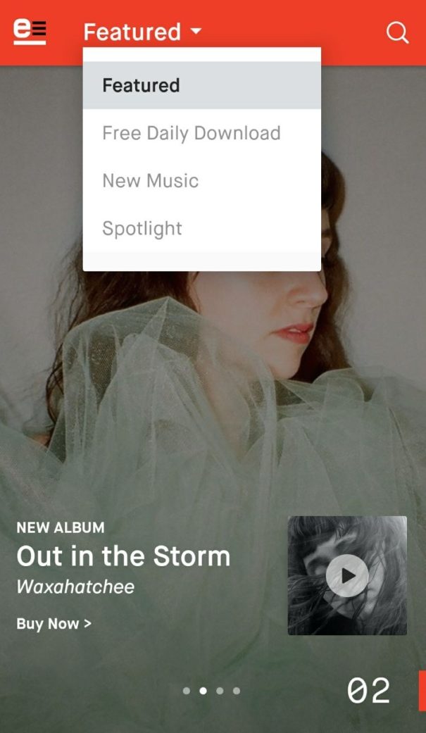 emusic featured songs
