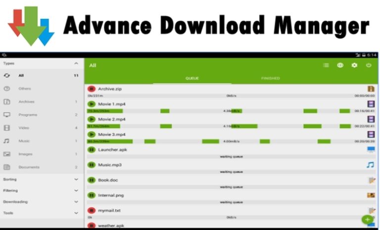for android download URL Manager Pro
