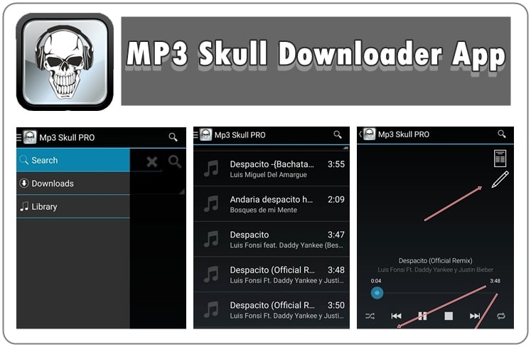 m skull music download