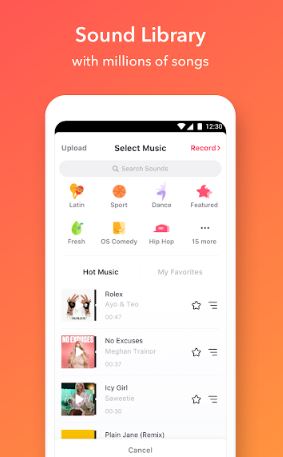 features of musically app